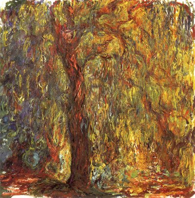 Weeping Willow by Claude Monet